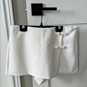 ZARA - Women's Bow Accent Skort